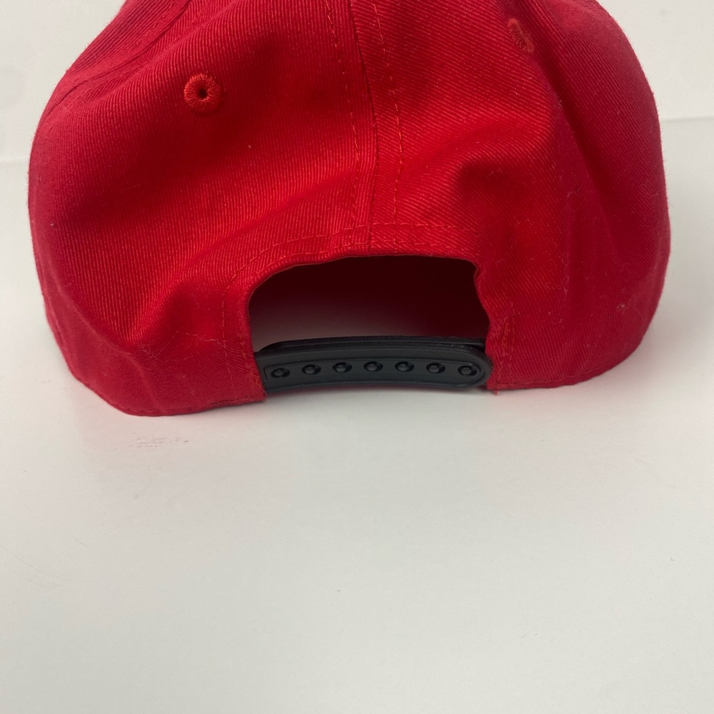 Drop Out Racing Logo Snapback Hat – Red Adjustable - Picture 7 of 7